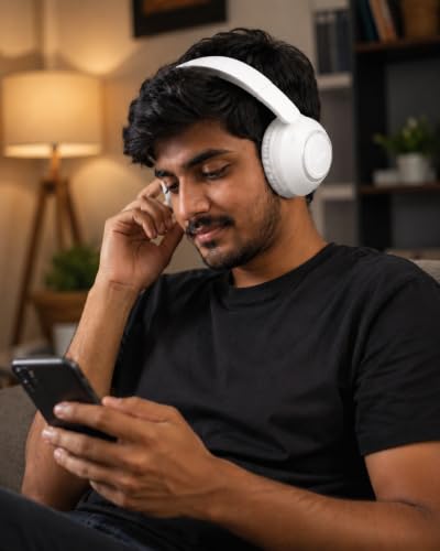 Image of RASSFOAT X7 RGB Wireless Headphones - Powerful Sound, 30H Playtime & Stunning 7-Color RGB Lights. Foldable, Comfortable, and Perfect for Music, Gaming, Movies & Calls-Anywhere, Anytime.