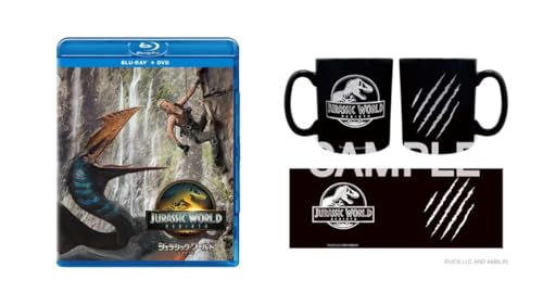 【Amazon.co.jp限定】ジュラシック・ワールド／復活の大地　ブルーレイ＋ＤＶＤセット　オリジナルマグカップ付きコレクション(ビジュアルシート3枚+ポストカード3枚セット付) [Blu-ray]のサムネイル