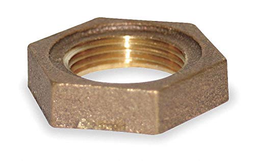 1/2 FNPT Red Brass Locknut