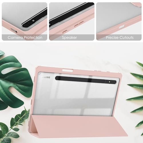 Étui Galaxy Tab S8 S7 11 antichoc transparent contre les rayures - 3