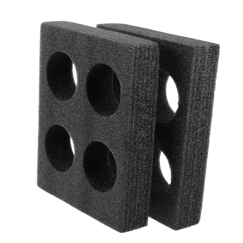 DECOMELODY 2pcs Pearl Milk Tea Cup Holder Drink Packing Tool Foam Cup Holder Mug Stand Foam Coffee Carrier Drinks Carrier Mug Rack Rv Coffee Organizer Black Pearl Cotton