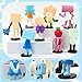 BLUE BARE Cute Dandy's Character's Action Figures Collection, Cake Toppers For Birthday Party's Decorations And Great Gift For Any special Occasion Pack of Multiple Figures (8-Pack)