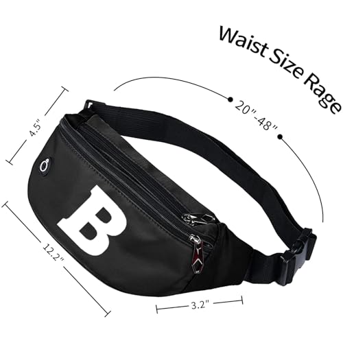 Image of Fanny Packs for Men and Women, Water-Repellent Sports Waist Pack Bag for Travel Hiking Running Hands-free
