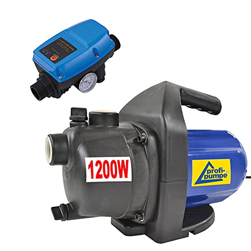 KREISELPUMPE JETPUMPE GARTENPUMPE HAUSWASSERWERK INNO-TEC KLARWASSER PUMPE mit Durchflusswächter