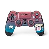 Skinit Decal Gaming Skin Compatible with PS4 Controller - Officially Licensed DC Comics Harley Quinn Mad Love Design