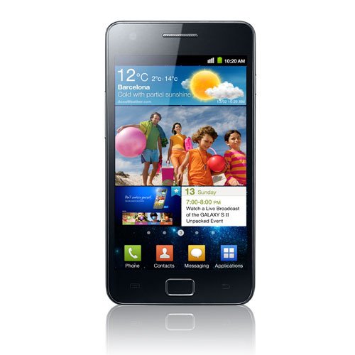T-Mobile Samsung i9100 Galaxy S II 16GB Black - smartphones (Single SIM, Android, EDGE, GPRS, GSM, HSDPA, HSUPA, bar, 3G)