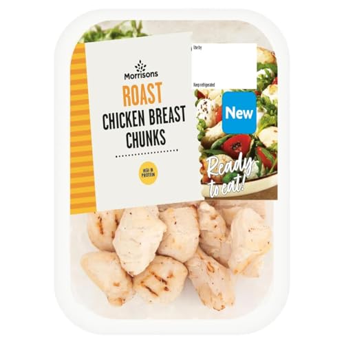 Morrisons Ready to Eat Cooked Chicken Breast Chunks 170g