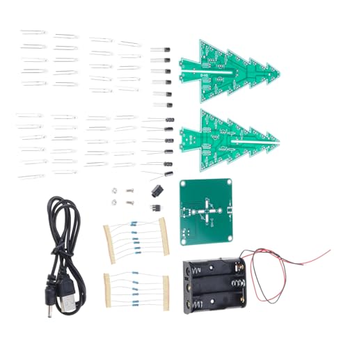 Albero di Natale multicolore interattivo con effetti programmabili educativi e divertenti luce LED