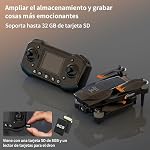 F205 Drohne mit Kamara für 2.4 inch Screen, Brushless Motor FPV Drohne für Erwachsene, Auto-Hover, Gestensteuerung, 8G SD mit Kartenleser, One-Key Start für Anfänger – Bild 3