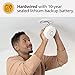 Kidde Smart Smoke Detector, WiFi, Alexa Compatible Device, Hardwired w/Battery Backup, Voice & App Alerts, 2 Pack