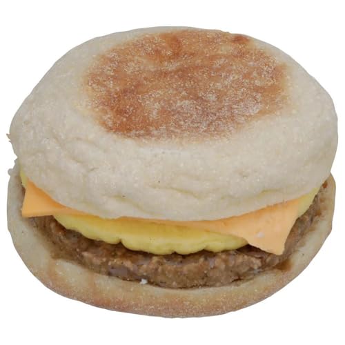 Jimmy Dean, Individually Wrapped Fully Cooked Sausage, Egg And Cheese Muffin, 5 oz. (12 Count)