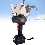 【Hochfestes Material】- Die Klinge besteht aus legiertem Stahl und wird mit einer Reinigungsbürste geliefert. Nach der chemischen Nickelbehandlung hält sie langandauernder, hochintensiver Arbeit stand; sie lässt sich einfach mit einer Taste umschalten und das Ein- und Ausschneiden ist bequem.