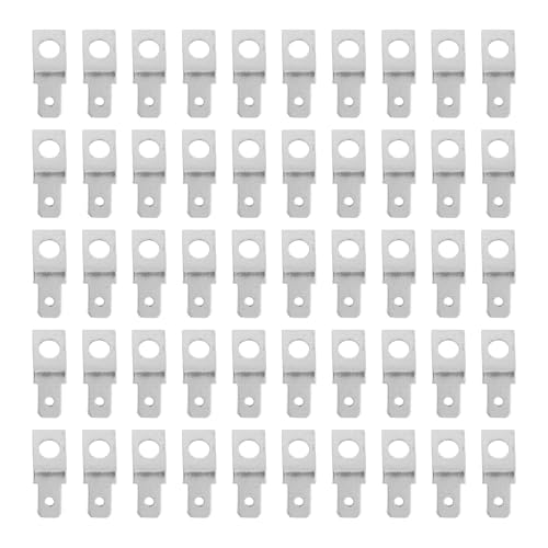 Cosse mâle à sertir en laiton GARVALON de 100 pièces pour câblage électrique