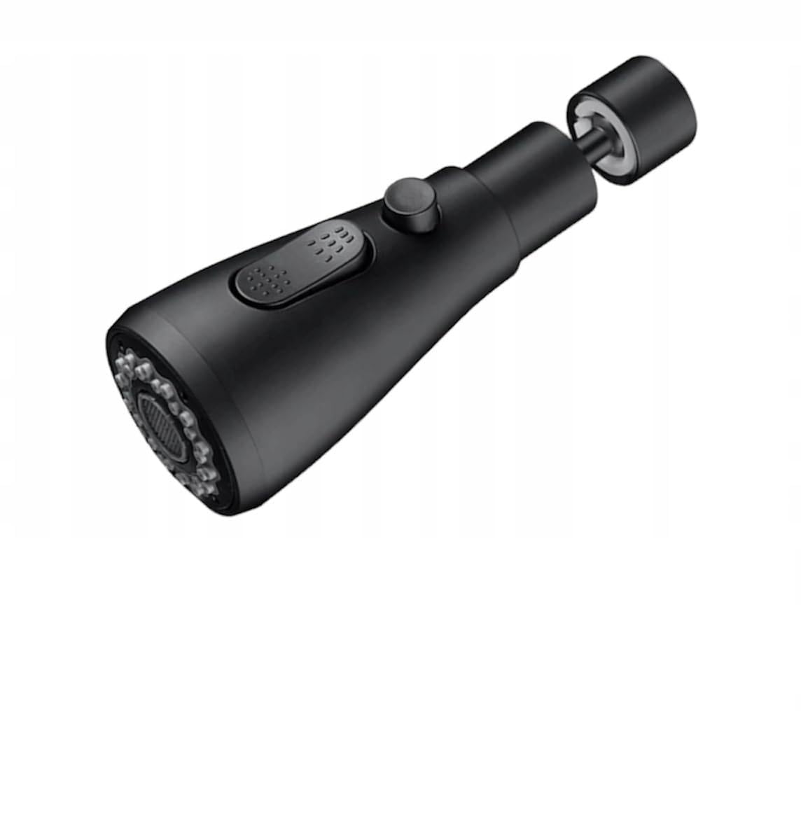 QSKY Perlator Do Kranu 360° Adapter Końcówka 3 Tryby STOP | Obrót 360° 3 tryby strumienia wody Funkcja STOP Uniwersalny adapter Oszczędność wody