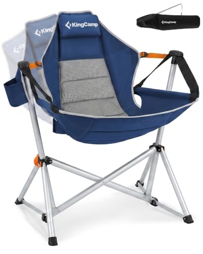 KingCamp Hammock Camping Chair, Swinging Portable Camp...