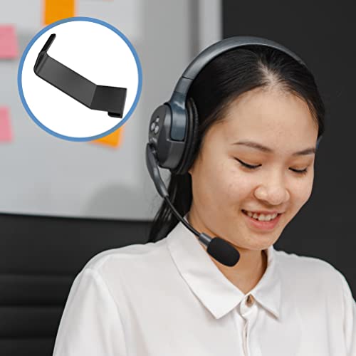 SUPVOX 3 Pecas Leitor De Fone De Ouvido Gancho Para Fone De Ouvido Embaixo Da Mesa Suporte De Fone D
