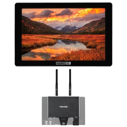 Image of SmallHD Cine 7 inch Full HD Touchscreen On-Camera Monitor, Bundle with Teradek Bolt 6 1500 Transmitter Module