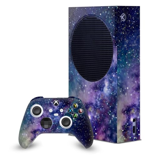 Ensemble de skins Xbox Series S Cosmo18 Galaxie autocollant de protection anti-rayures