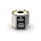 Kester24-6337-0039 Rosin Cored Wire Solder Roll, 44 Activated, 63/37 Alloy, 0.04' Diameter