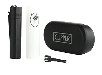 Amazon.com: 1X Clipper Metal Lighter(CP11) - Black Color