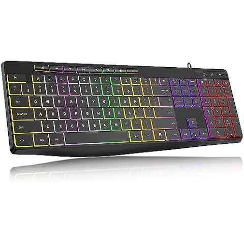 Acebaff Wired Backlit Keyboard Cover