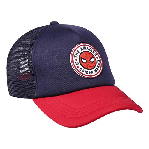 CERDÁ LIFE'S LITTLE MOMENTS Gorra Trucker Spiderman con Licencia Marvel, Multicolor, Talla única Unisex Adulto