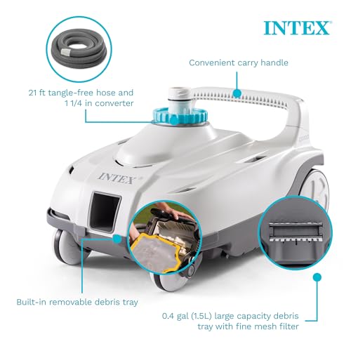 Image of INTEX ZX100 Pressure-Side Automatic Above Ground Pool Vacuum Cleaner