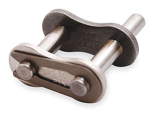 Tsubaki D-1 Attachment Connecting Roller Chain Link, ANSI Chain Size: 35, Carbon Steel, PK 5 35D1CL - 1 Each