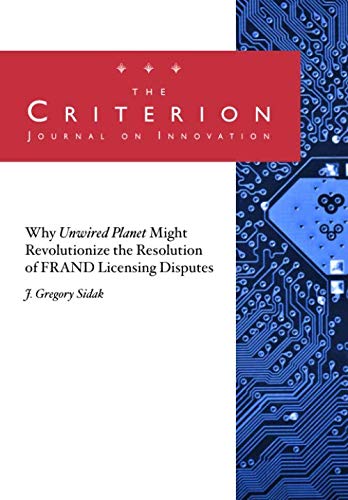 Why Unwired Planet Might Revolutionize the Resolution of FRAND Licensing Disputes