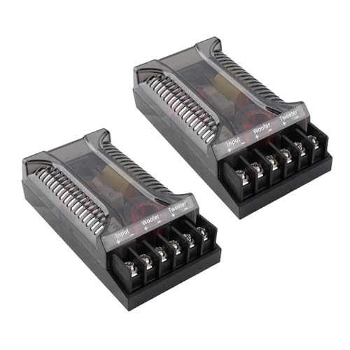 Cruce de audio para automóvil de 2 vías con carcasa de ABS Phefop 6