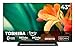 Toshiba Fernseher 43 Zoll Smart TV Fire TV 4K UHD Fernseher Dolby Vision HDR & Dolby Atmos, Sound by Onkyo, Triple-Tuner, LED TV 43UF3F63DAR (2026)
