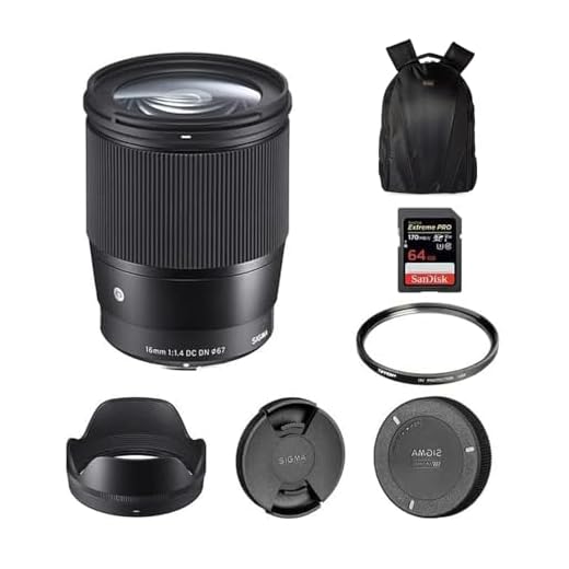 Sigma 16mm f/1.4 DC DN Lens for Sony E