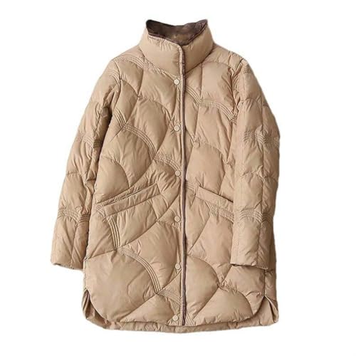 Doudoune longue d'hiver femme pour rester au chaud sans lourdeur veste