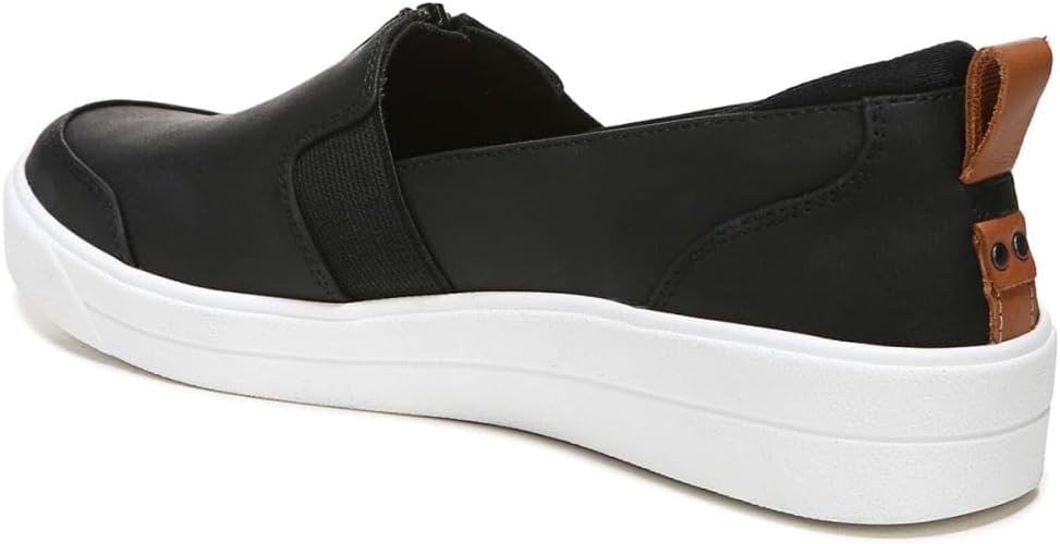 Ryka Womens Vivvi Faux Leather Metallic Casual Shoes Black 8 Medium (B,M)