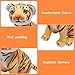Imagen de HENGBIRD Tigre de peluche de 27 cm
