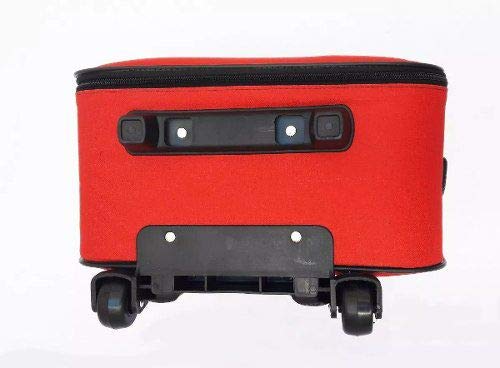 Mala Viagem Bordo Mão Pequena Paiva 2 Rodinhas Medidas ANAC 55x35x25cm (Vermelho)
