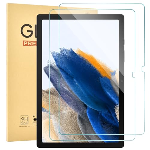 Jngnpn 2 Pack Screen Protector for Samsung Galaxy Tab A8 [10.5 inch] 9H Hardness Tempered Glass Film Case Friendly Touch Sensitive Anti-Scratch Bubble FreeClear