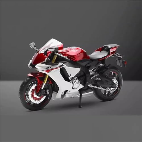 Moto Yamaha YZF-R1 1:12 cadeau idéal avec amortisseur de chocs