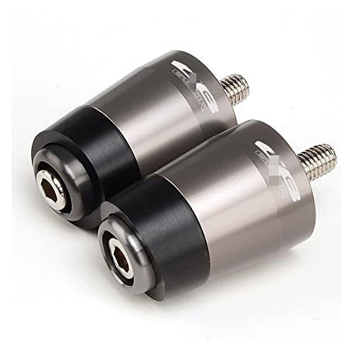 Poignées de guidon accessoires moto CB650R embout gris