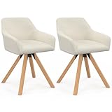 Lot de 2 chaises pivotantes au design moderne et élégant à petit prix pour une déco tendance et cosy