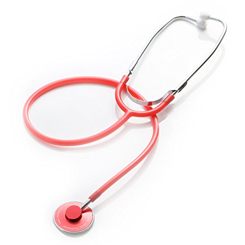 ナーススコープ 聴診器 レッド×レッド FC-200 01107-07