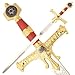 MedievalDepot King Solomon Great Sword Red