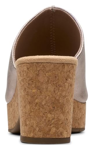 Image of Clarks Women's Nerisa Vine Cork Heeled Sandal