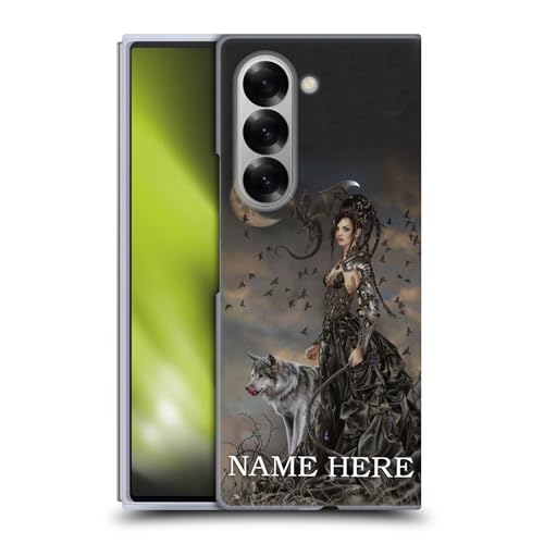 Coque Galaxy Z Fold6 Nene Thomas personnalisable avec nom et initiale fée gothique loup