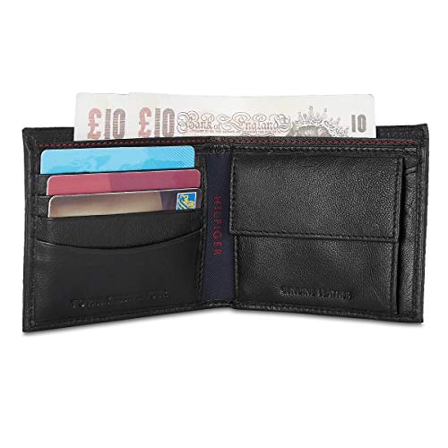 Tommy Hilfiger Leather Men Wallet (Black) 5 41LnY868wZL
