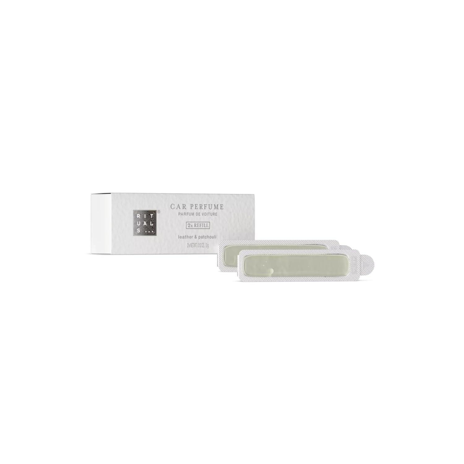 RITUALS Ricarica profumo Auto Sport Life is a Journey – 2 ricariche profumatore auto – Diffusore ambiente con note di cuoio, fava tonka e patchouli – 2 x 3 g