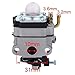 Savior FG100 Carburetor for Honda GX31 GX22 FG 100 4 Stroke Engine Parts Carb Replace 16100-ZM5-A95 16100-ZM5-809 WYL-127A WYL-115A Troy-Bilt TB525C
