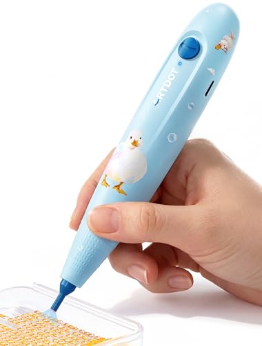 ARTDOT Wireless Vacuum Pen for Diamond Art Kit for Adults Long-Lasting Electric Pen for Diamond Painting Accessories and Tools