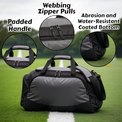 Personalized Football Bag with Cleat Compartment