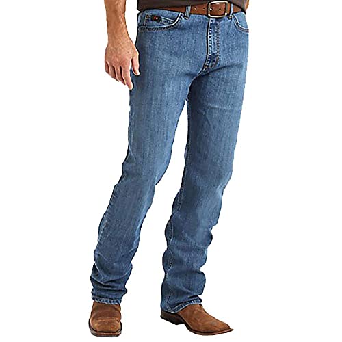 Wrangler Men's 20X Competition Relaxed Fit Active Flex Thundercloud Wash Jeans3